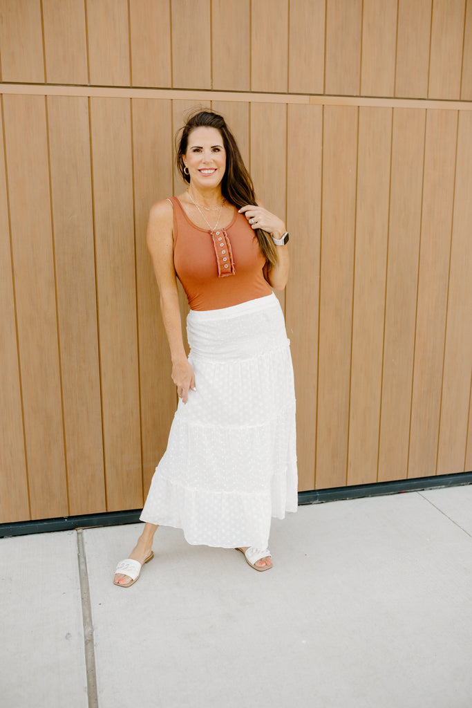 maxi skirts, long skirts, white skirts, tiered skirts, embroidered skirts, vacation skirts, beach skirts, boutique, urban bliss boutique, waco boutique, texas boutique, baylor boutique, online boutique